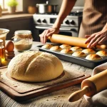 طرز تهیه نان خانگی: راهنمای ساده برای پخت نان تازه در منزل